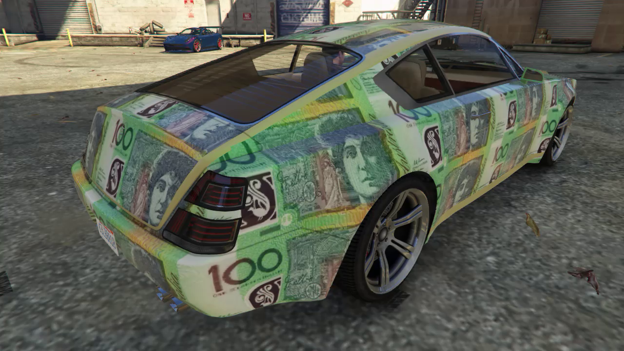 Money Car Texture Pack 