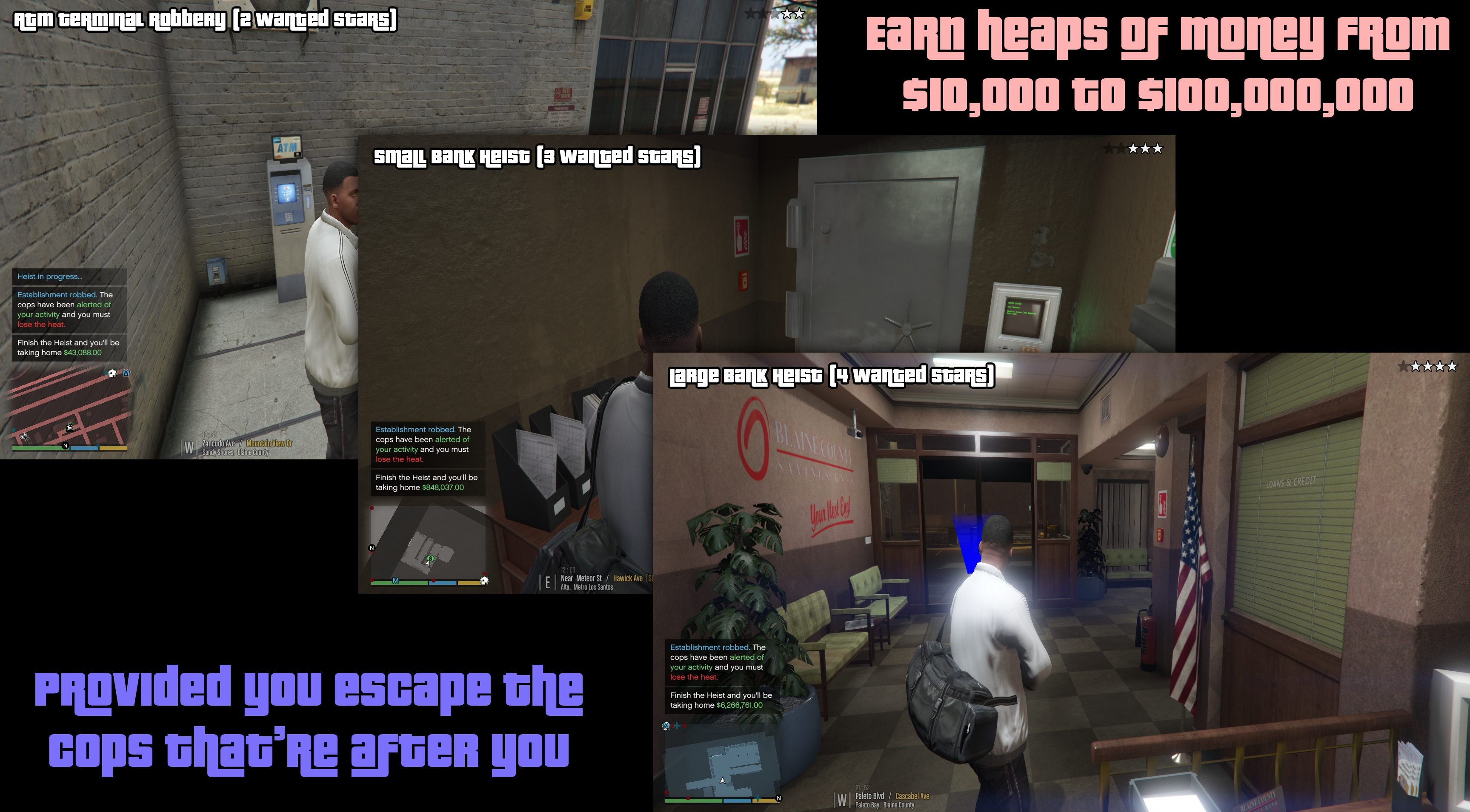 GTA V Online PC 1.50 Mod Menu Heist DLC *NEW Stealth Money Hack