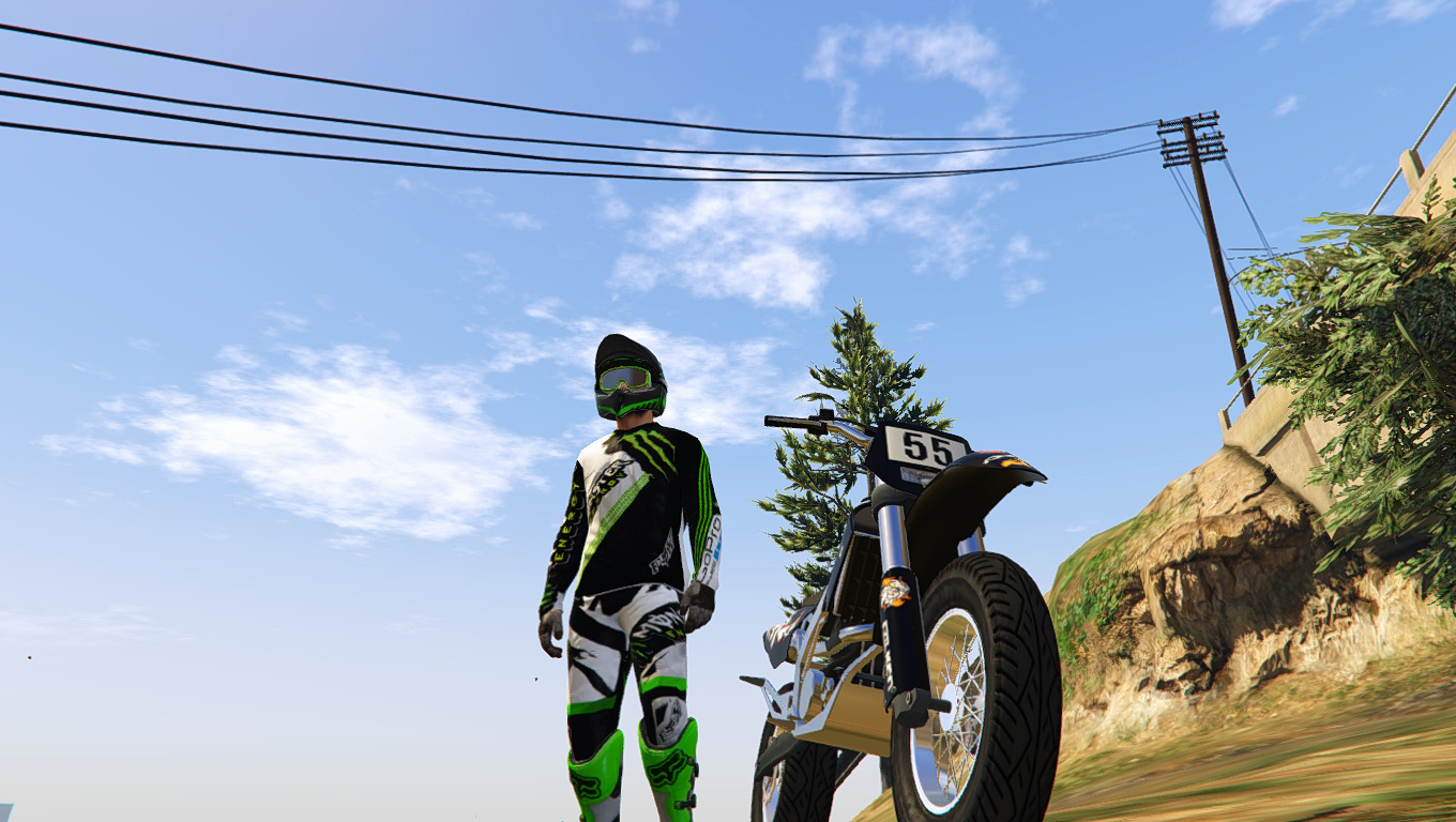 Monster Energy Skin Moto-X (Cross) Mini Pack - GTA5-Mods.com