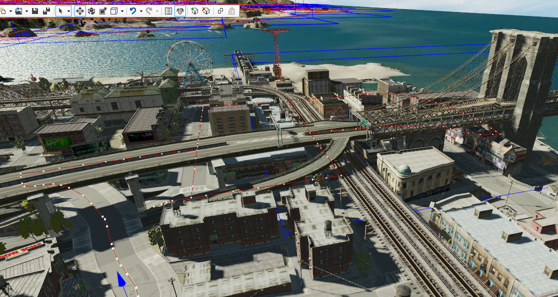 Gta 5 Gta 5 Bridges With Traffic Paths V2 For Liberty City Rewind Mod ...