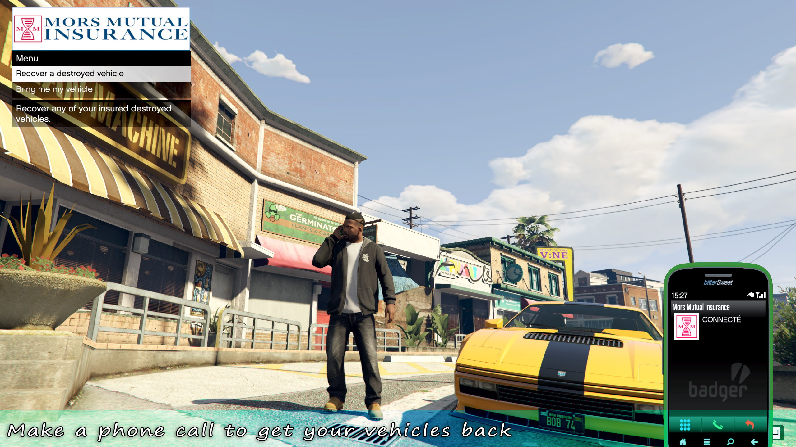 mors mutual insurance gta 5 number