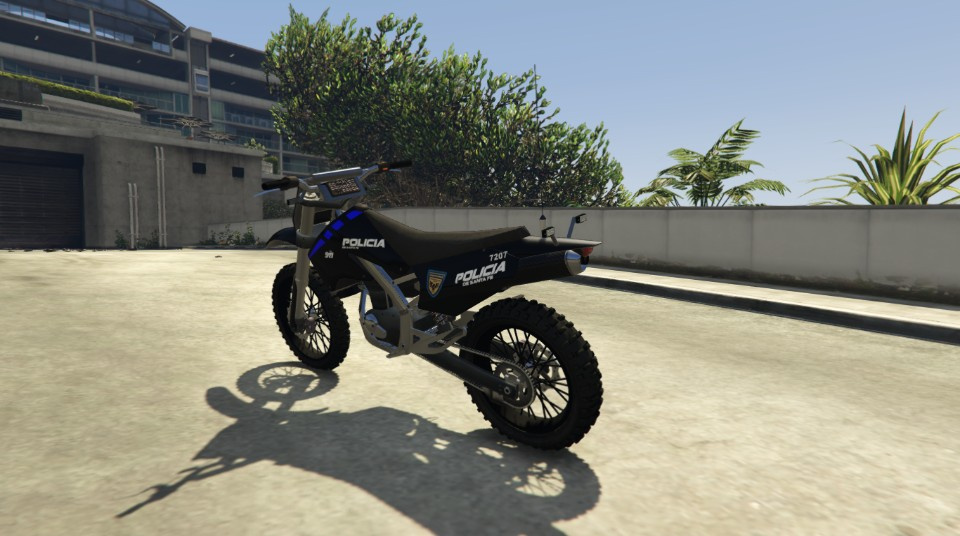 Moto Policia Argentina para GTA San Andreas