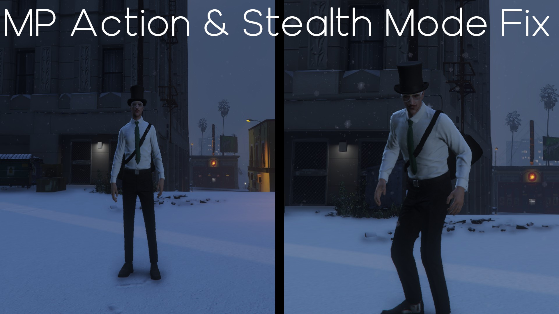 MP Action & Stealth Mode Fix 