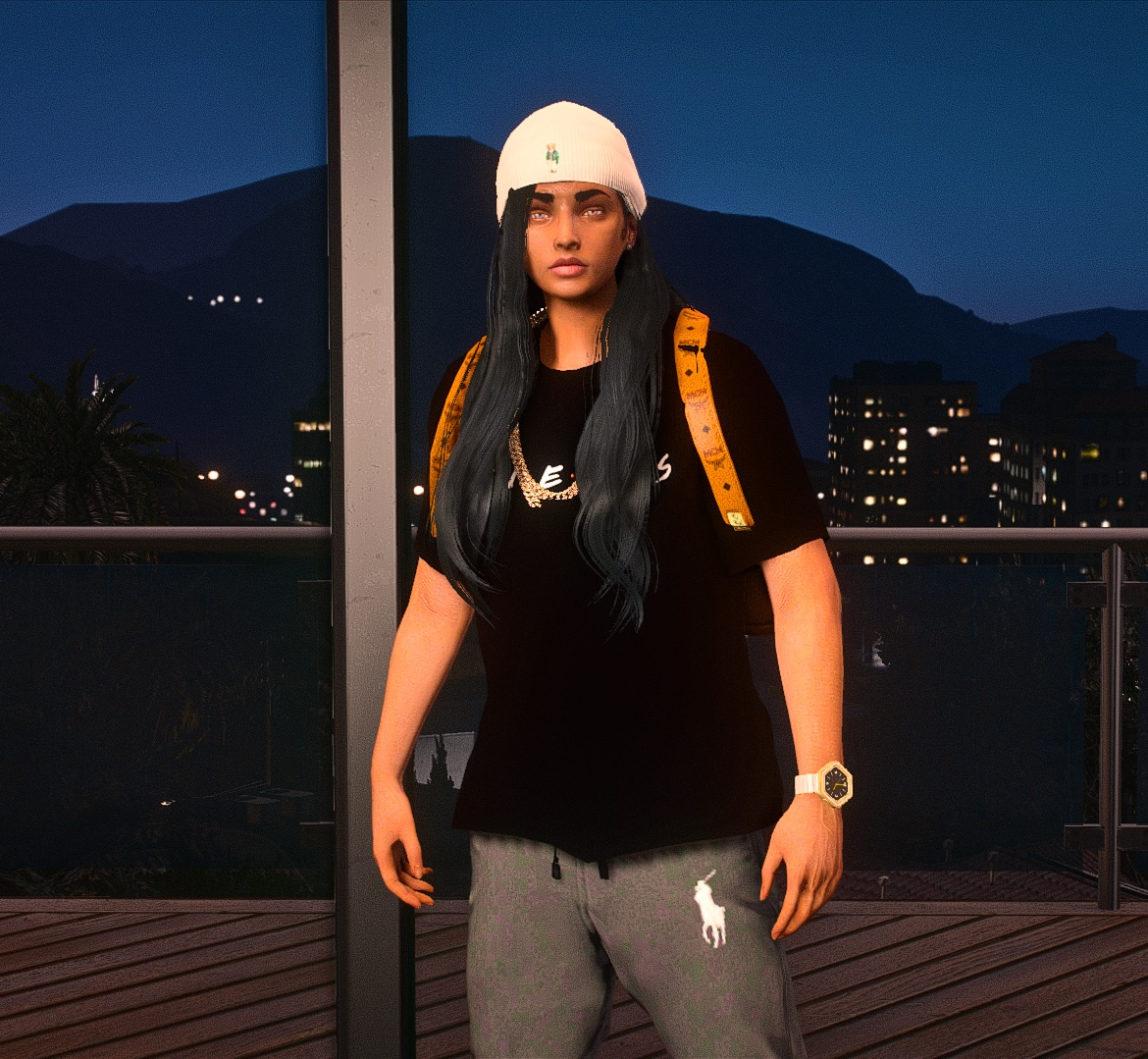 Beanie Louis Vuittons - GTA 5 mods - review and installation of