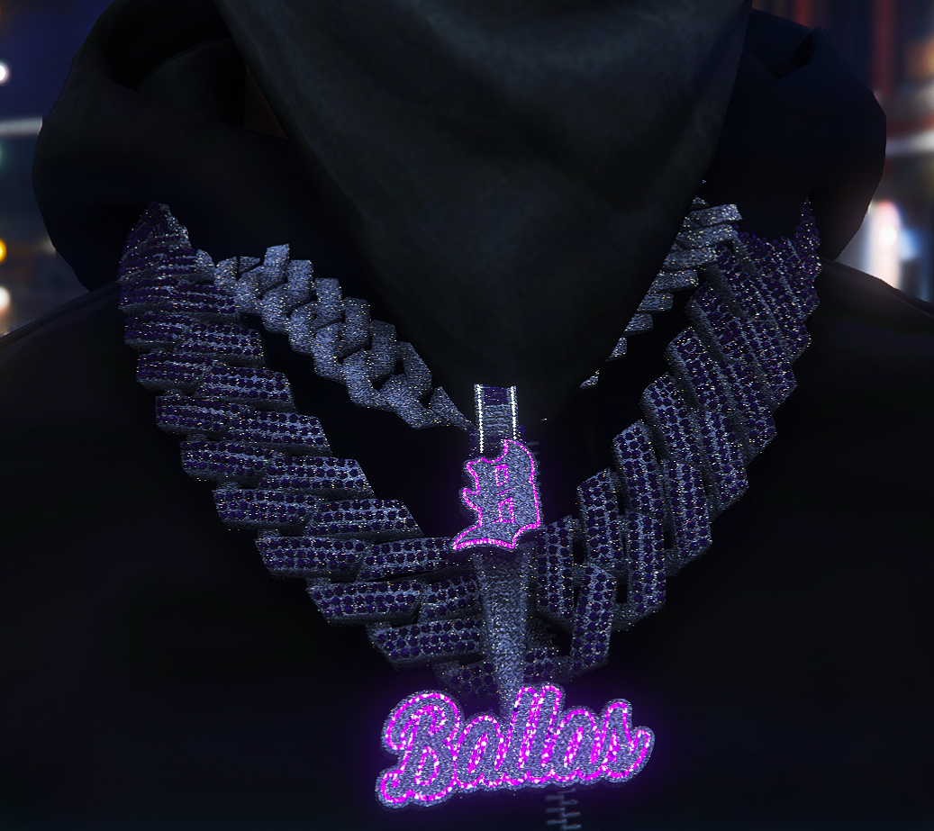 Ballas Gang Chain for MP Male - GTA5-Mods.com