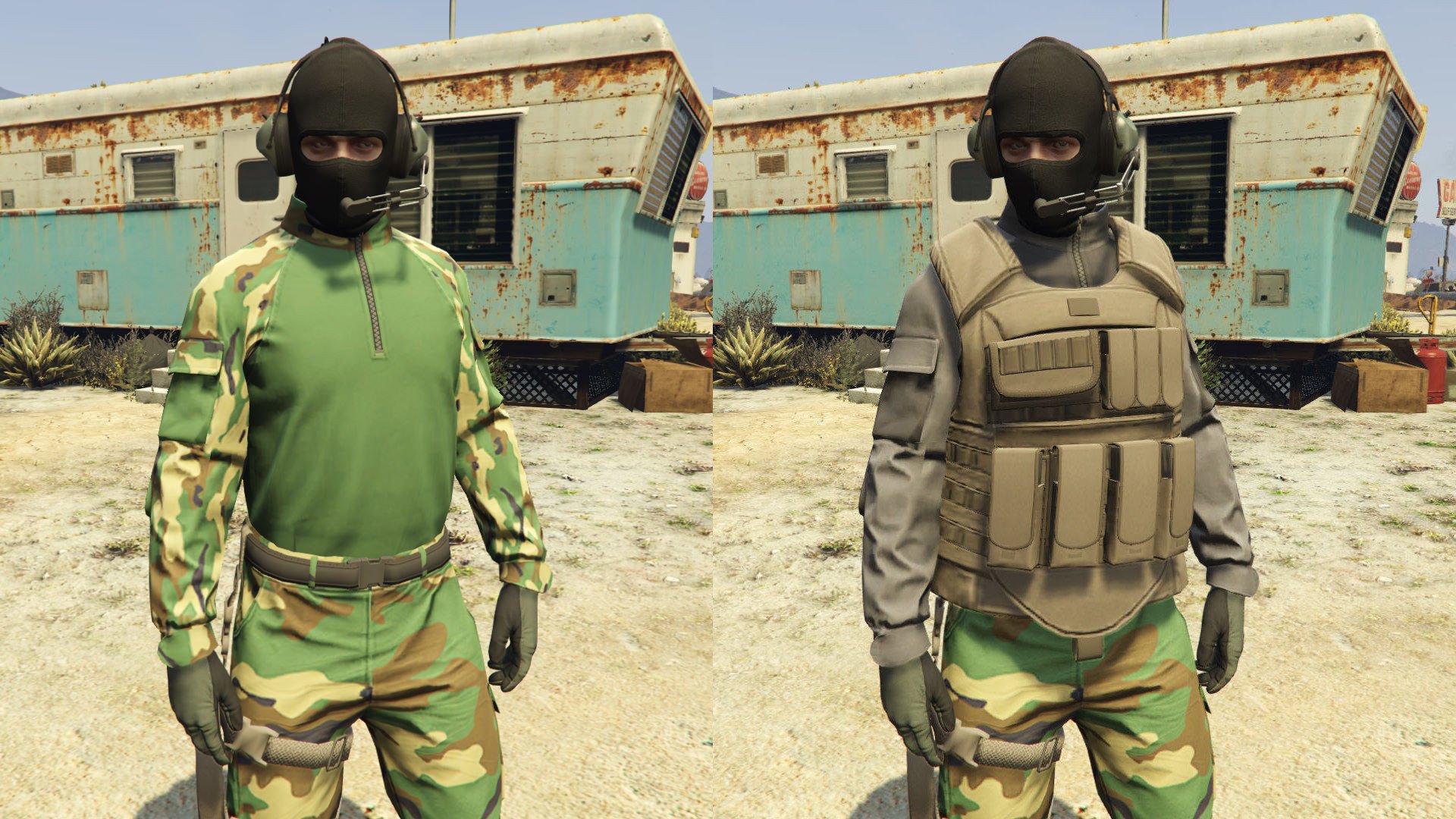 Gta 5 military outfit фото 59