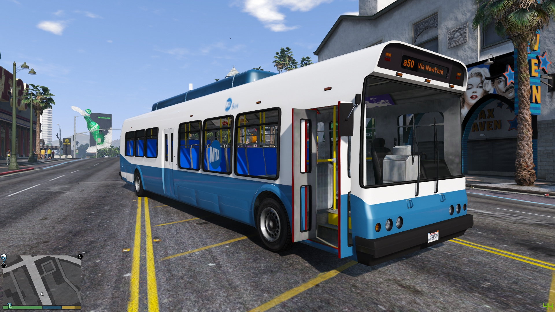 MTA New York Bus (with Interior) - GTA5-Mods.com
