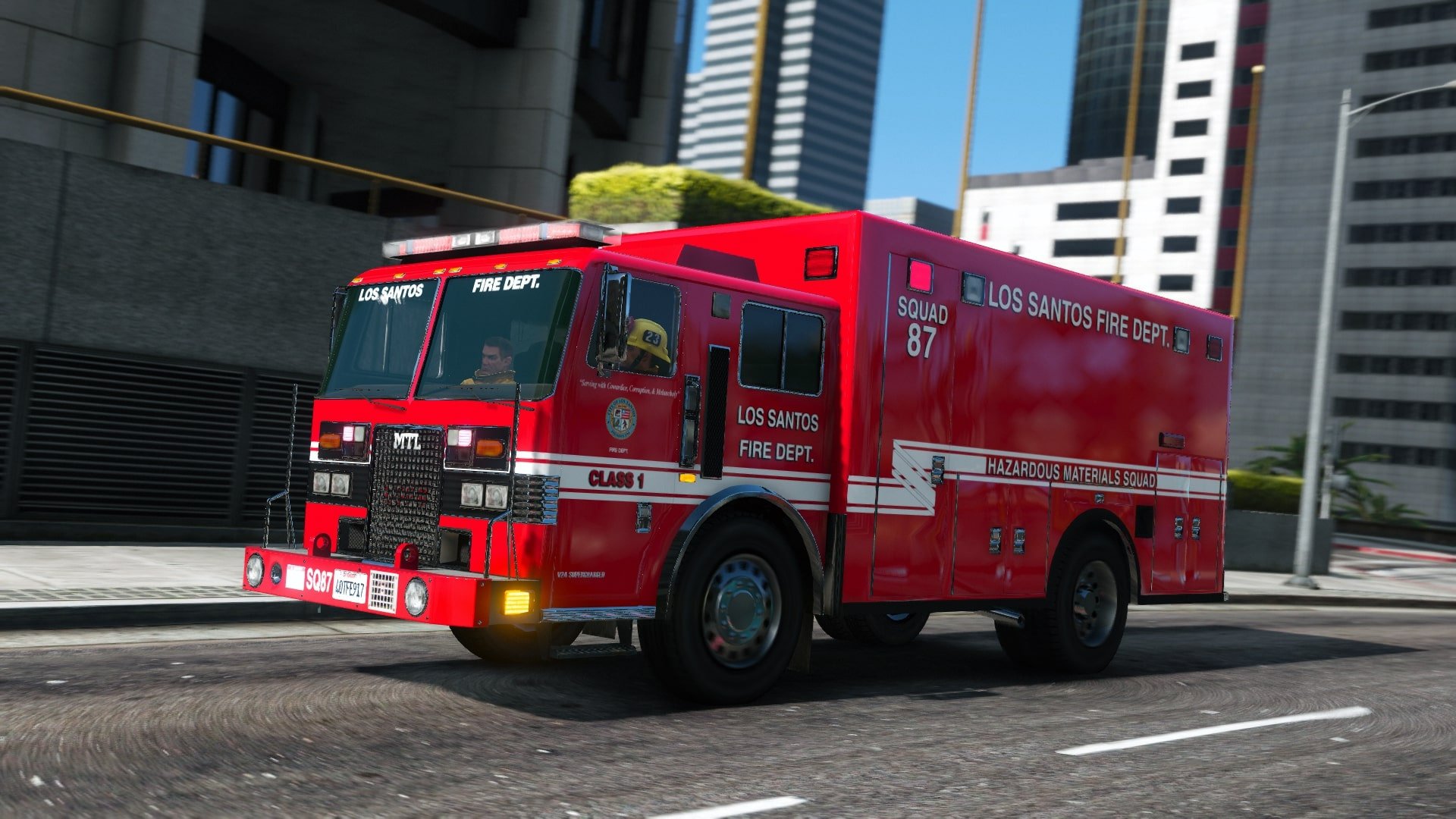 Gta 5 fire truck замена фото 8