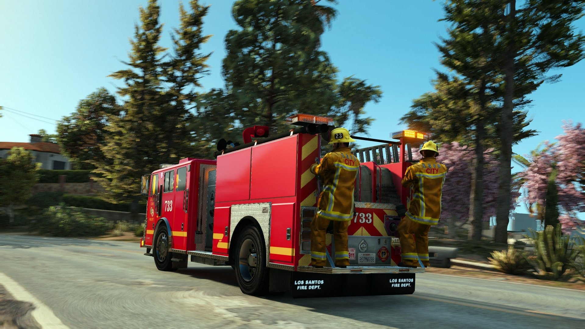 Mtl fire truck gta 5 замена фото 79