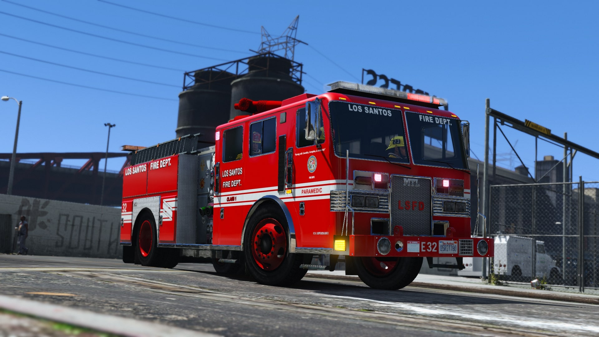 Mtl fire truck gta 5 замена фото 17