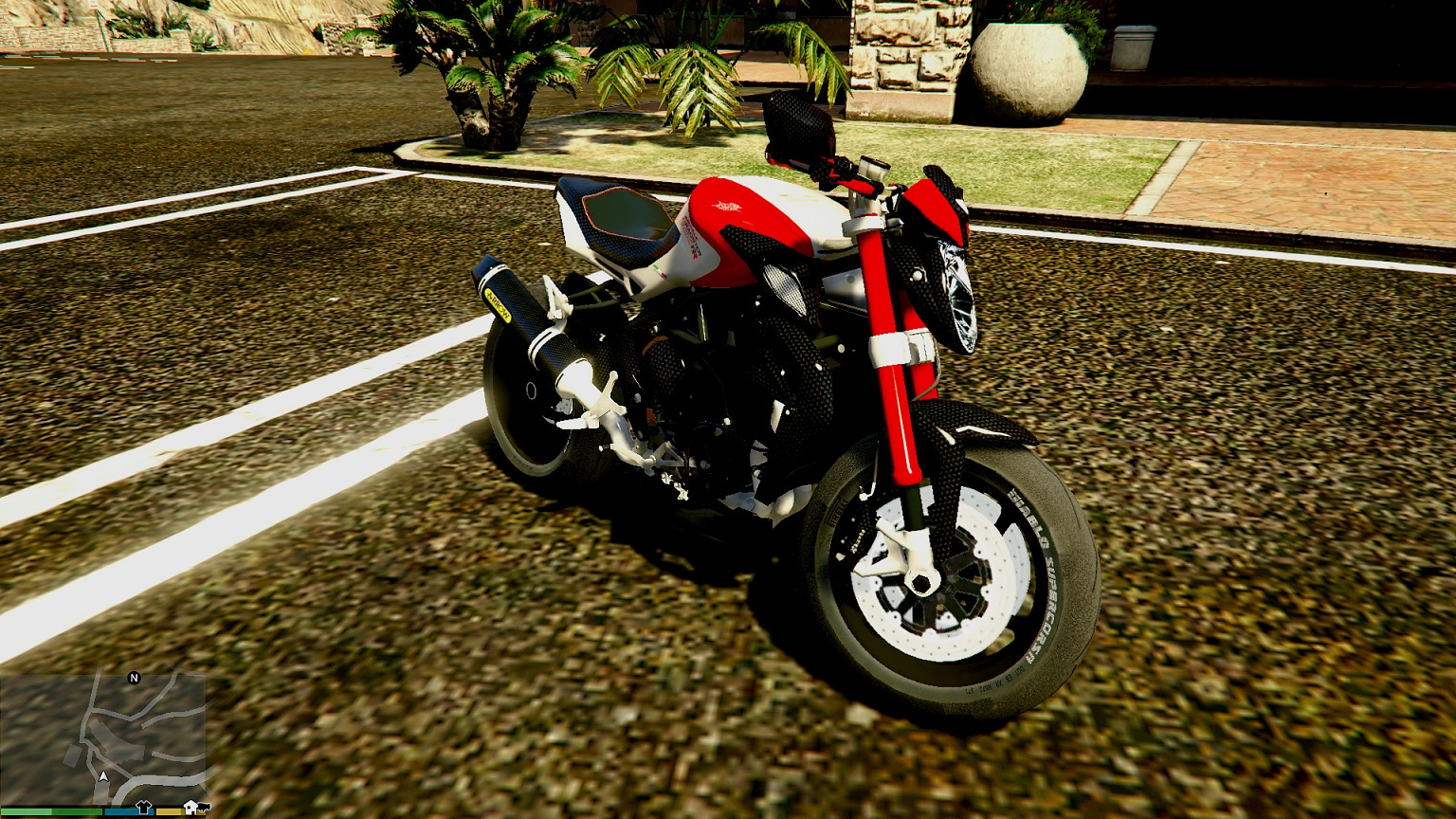 Overhaul gta sa. MV Agusta brutale GTA 5. MV Agusta GTA.