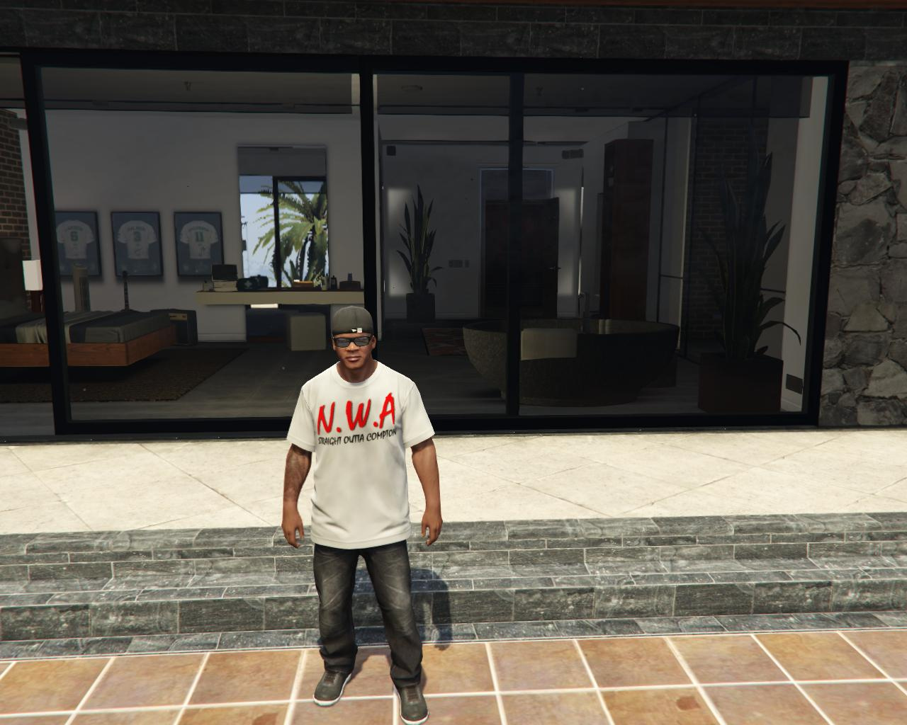 Gta 5 franklin t shirt фото 59