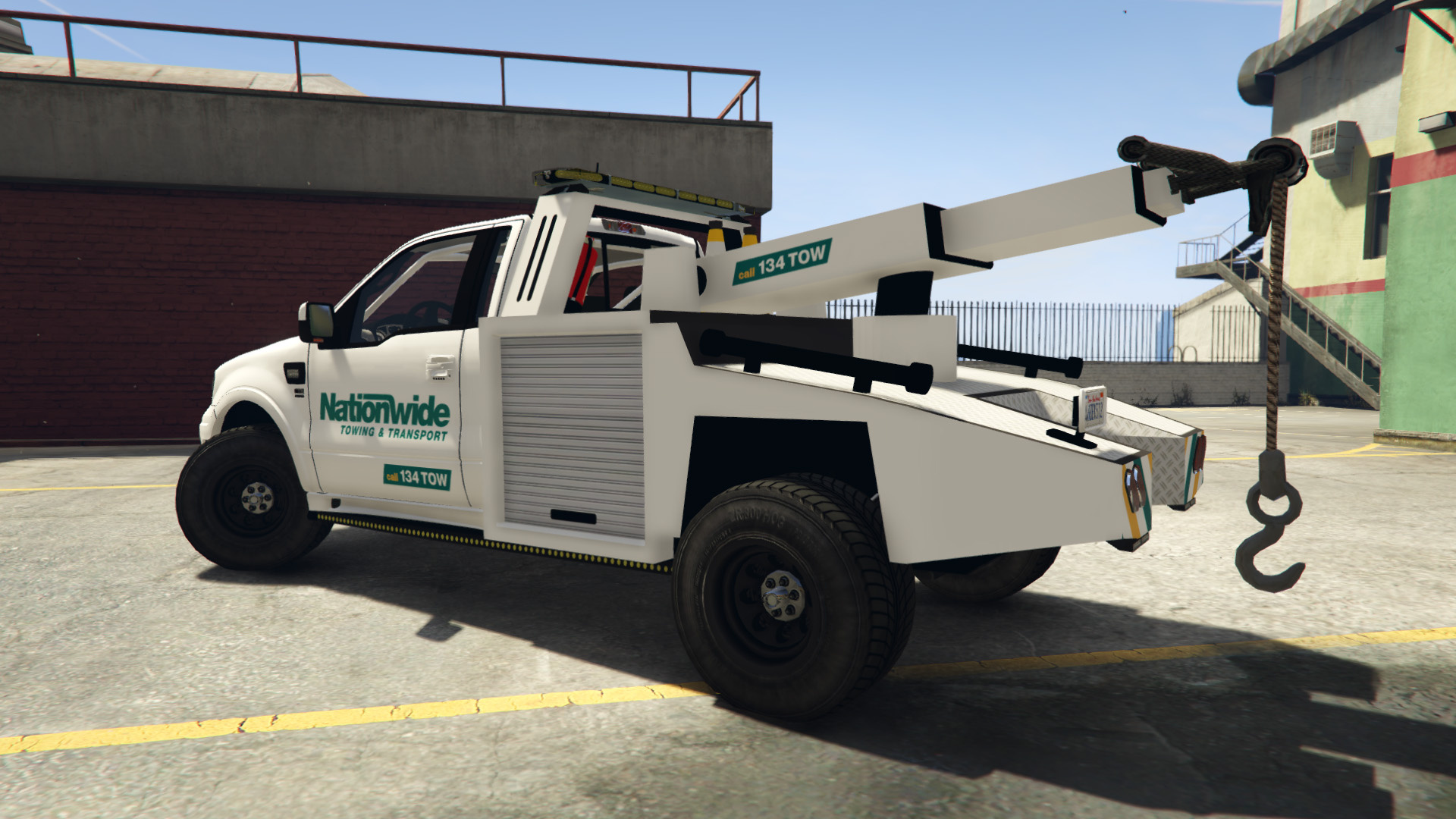 Nationwide Towing Towtruck Skin Ford S331 Gta5