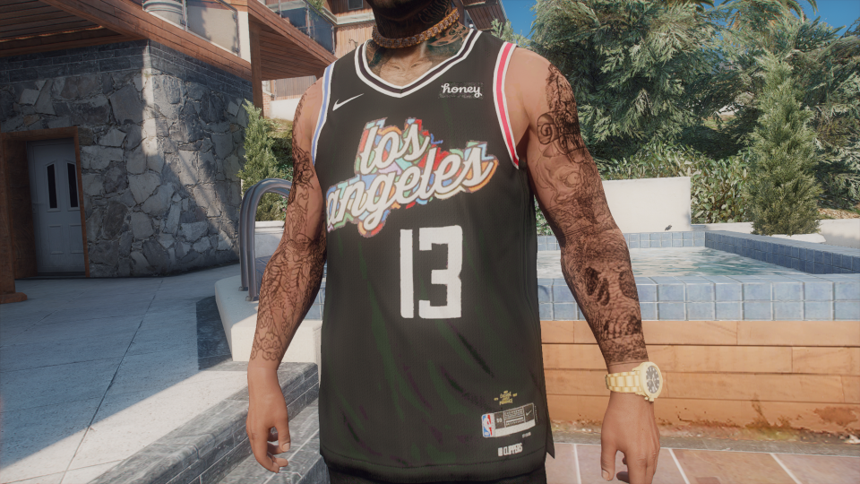 NBA 2K14 L.A. Clippers Jersey Pack V2 