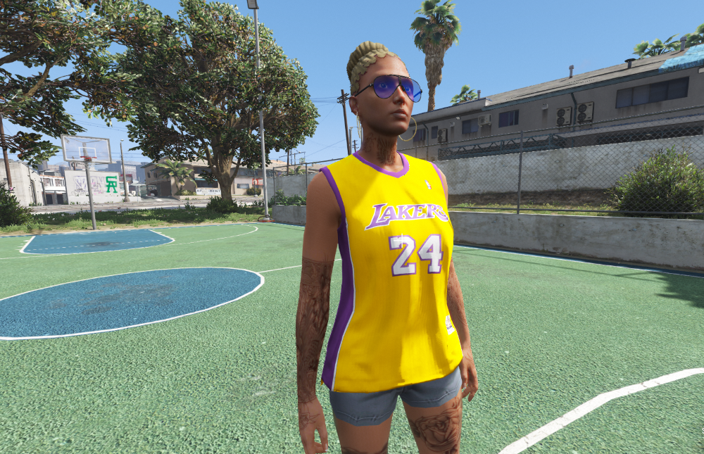 female lakers jersey