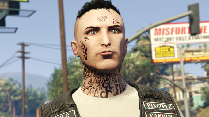 GTA 5 Player Mods - Tattoo 