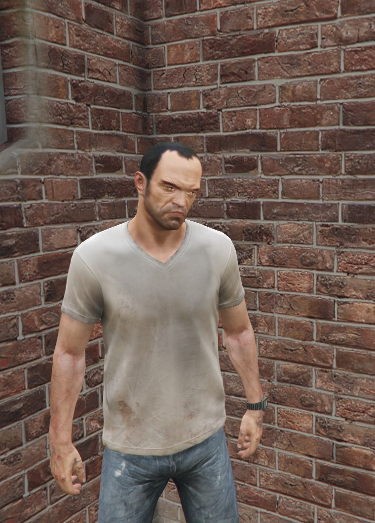New Face Textures For Trev.