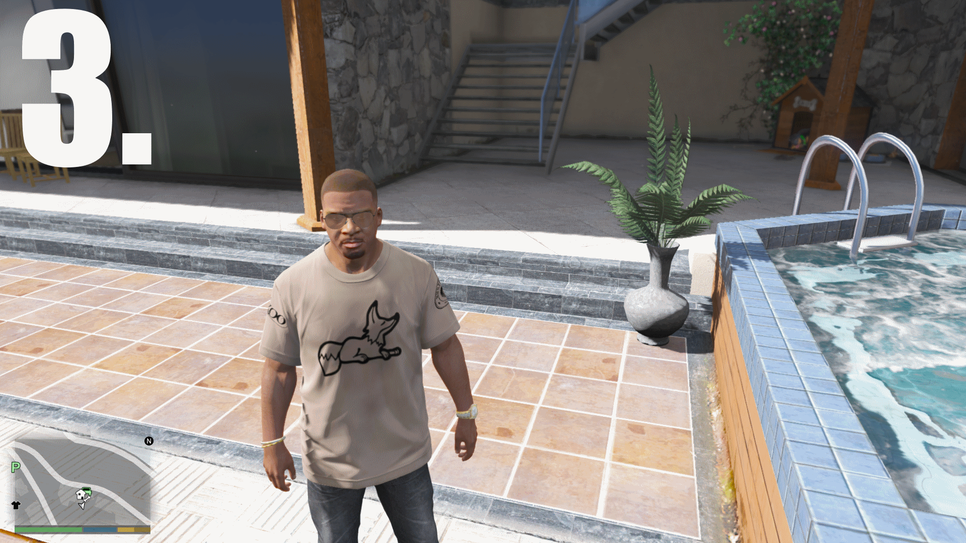 Franklin hair gta 5 фото 114