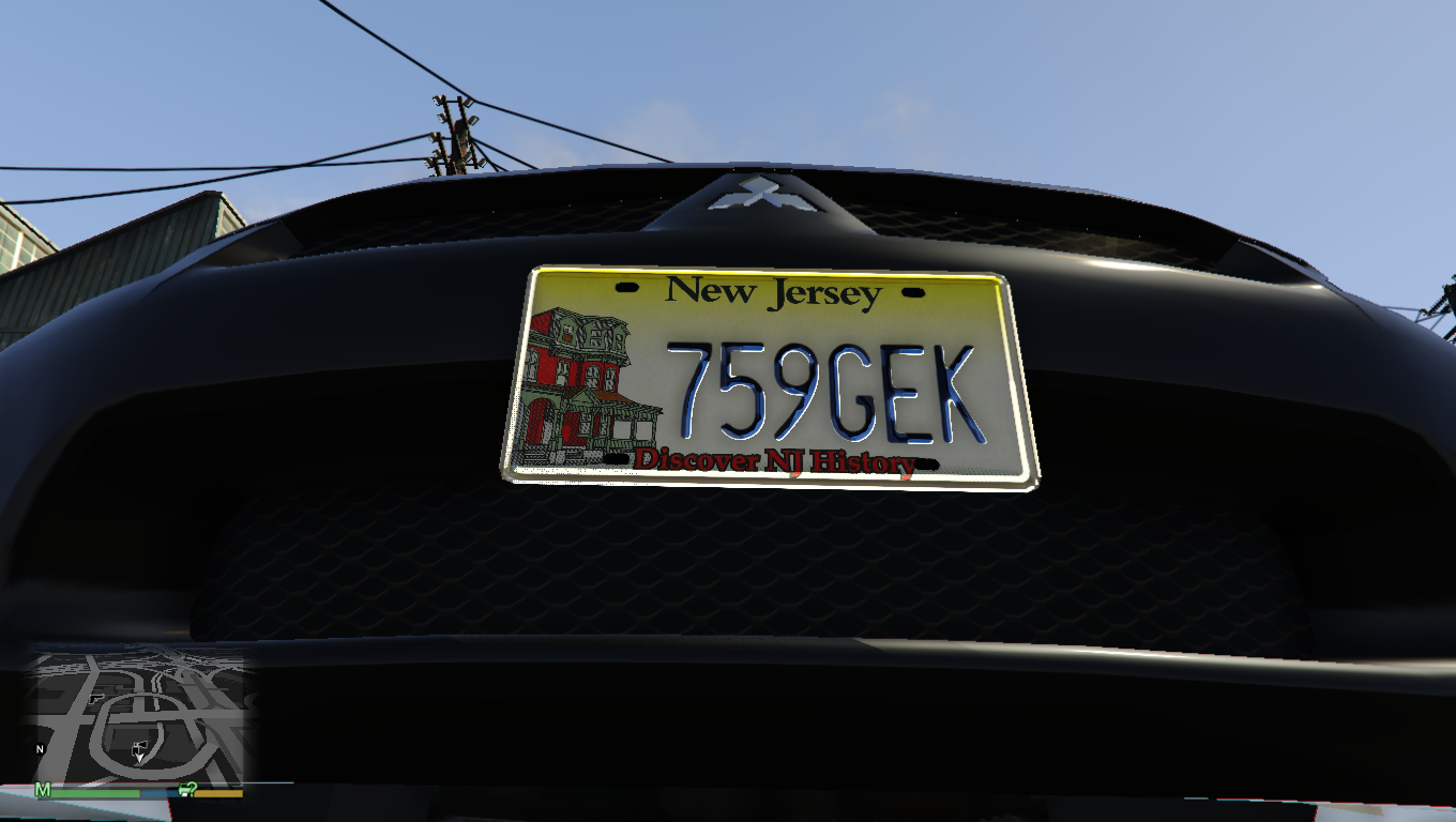 New Jersey License Plates [4K] - GTA5-Mods.com