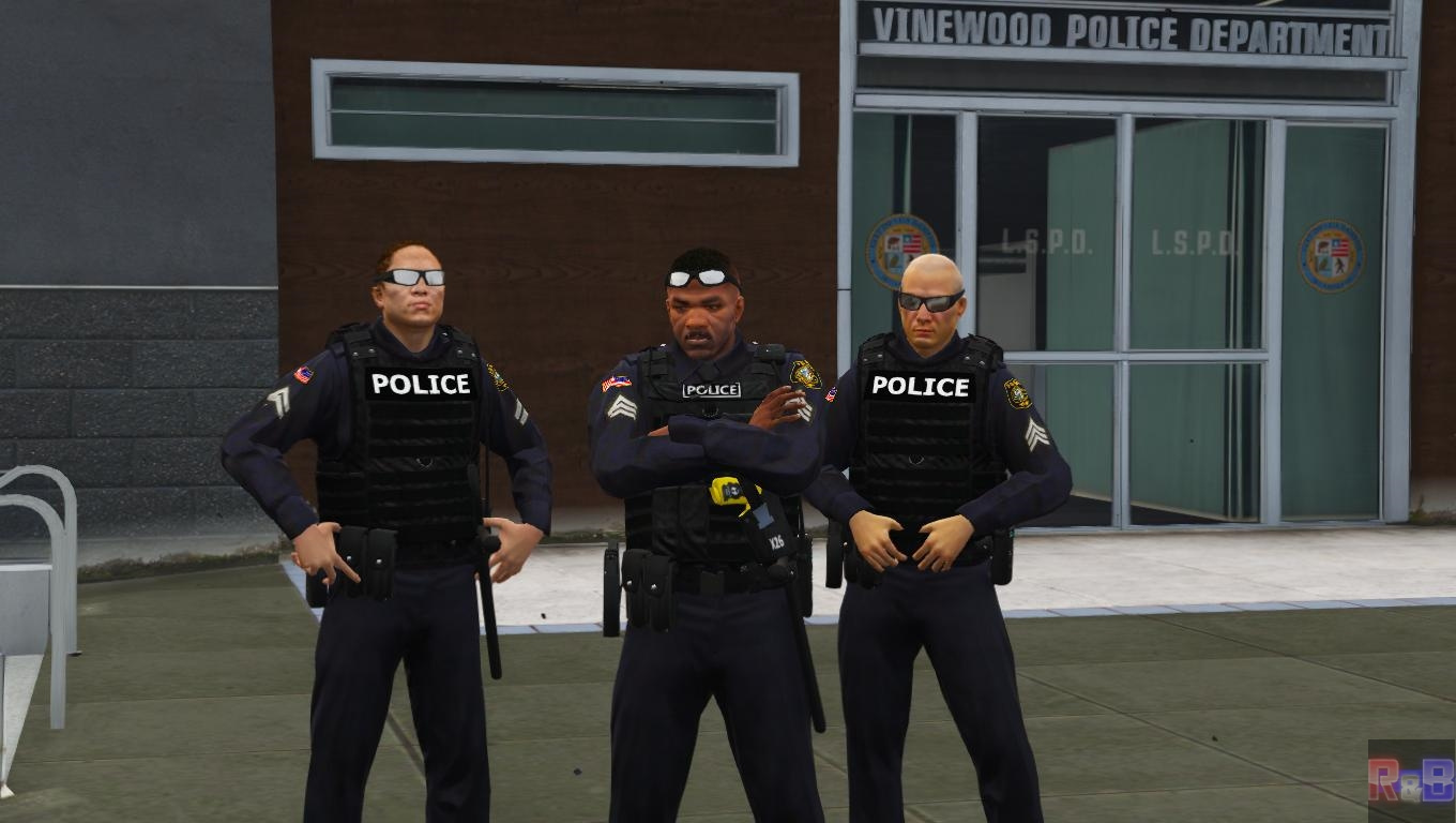 gta sa police uniform