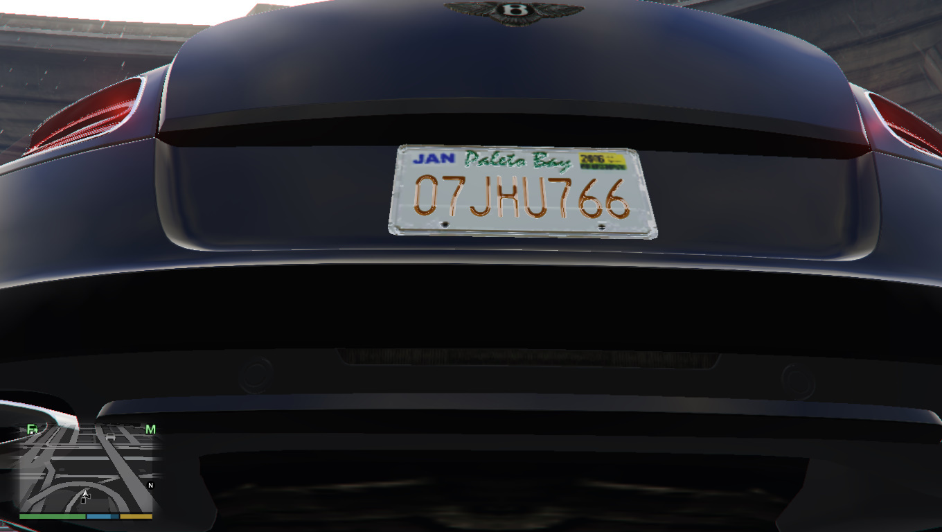 gta online custom license plate not showing up 2020