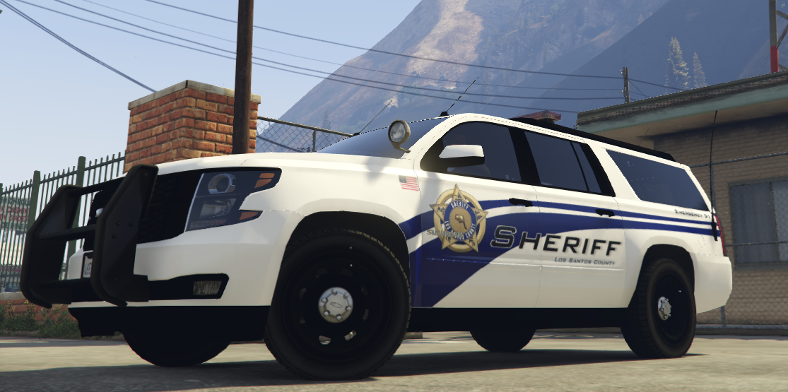 New Suburban Sheriff Texture HD - GTA5-Mods.com