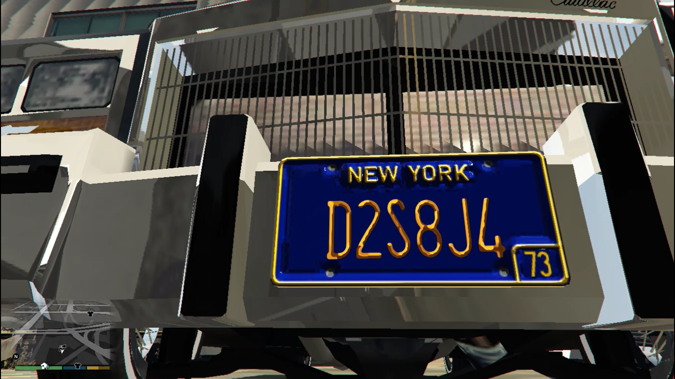 New York License Plates Emptydone Gta5
