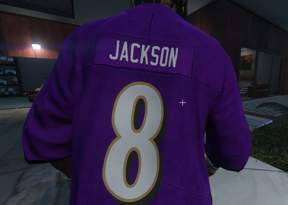 NFL Baltimore Ravens Lamar Jackson 4k jersey - GTA5-Mods.com
