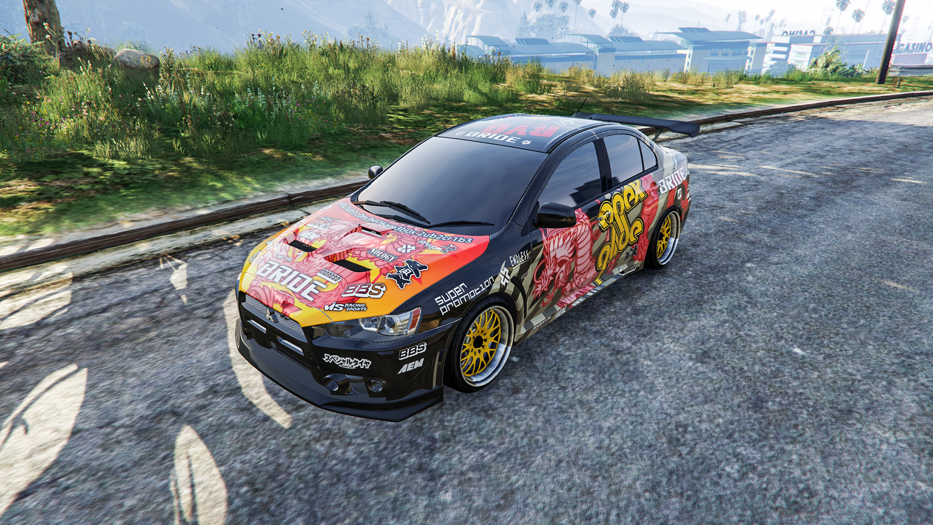 NFS Pro Street - Street King's Mitsubishi Lancer Evolution X Livery ...