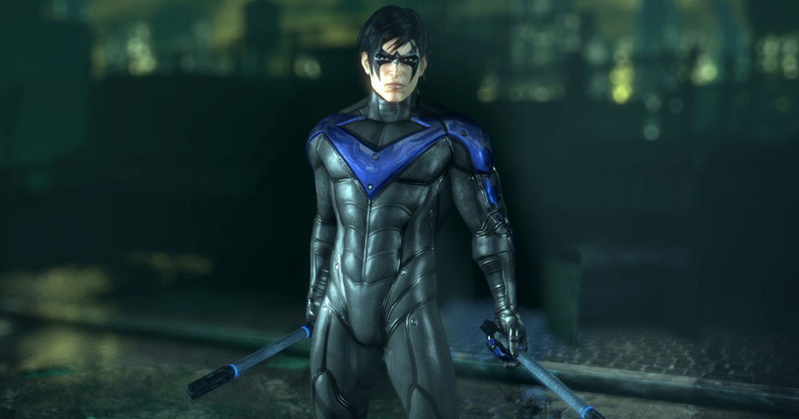 nightwing arkham city skins