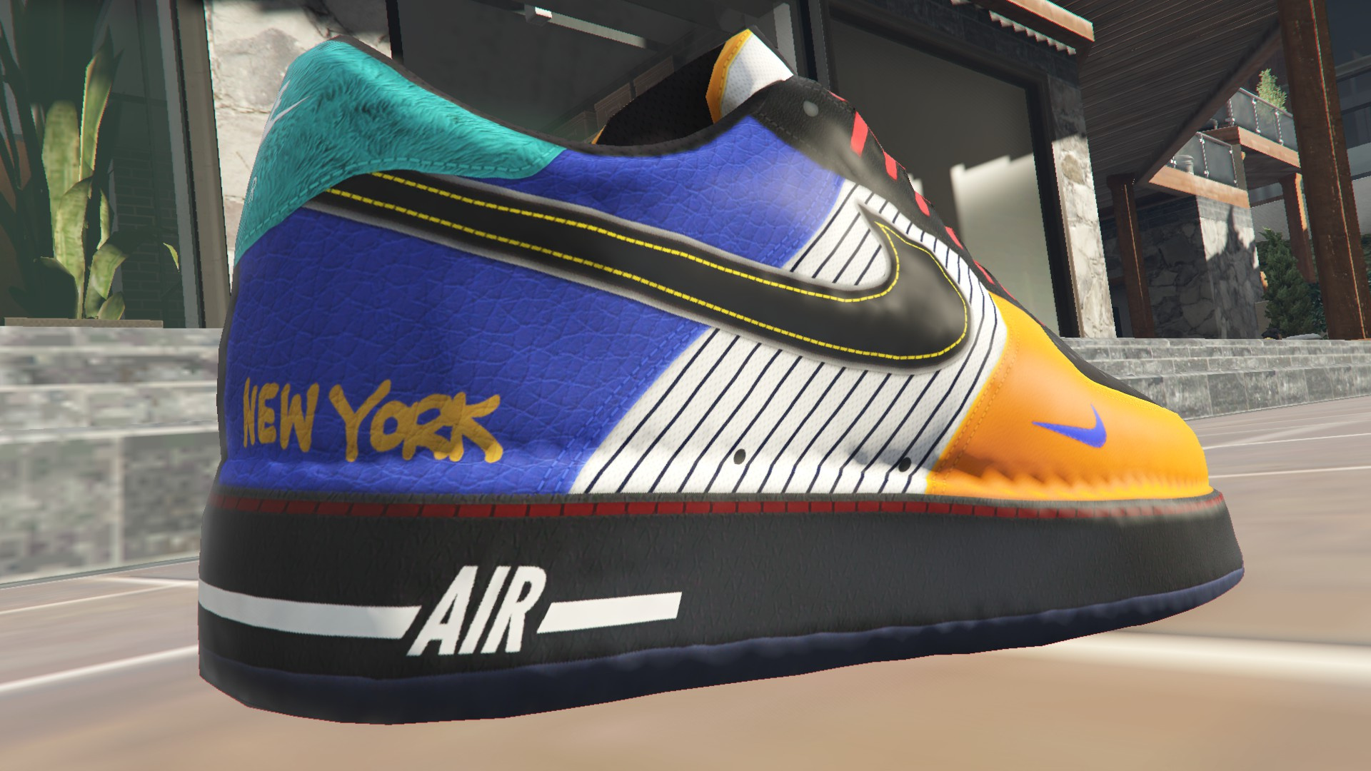 Nike AF1 What the NYC - GTA5-Mods.com