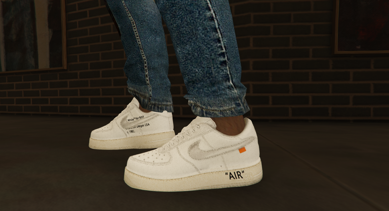 Nike Air Force 1 X Off-White X ComplexCon - GTA5-Mods.com