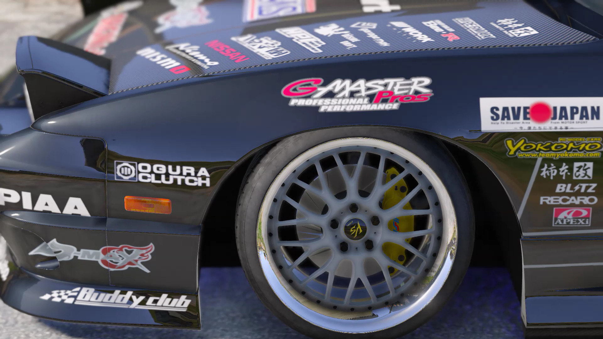 Nissan 180sx livery развёртка