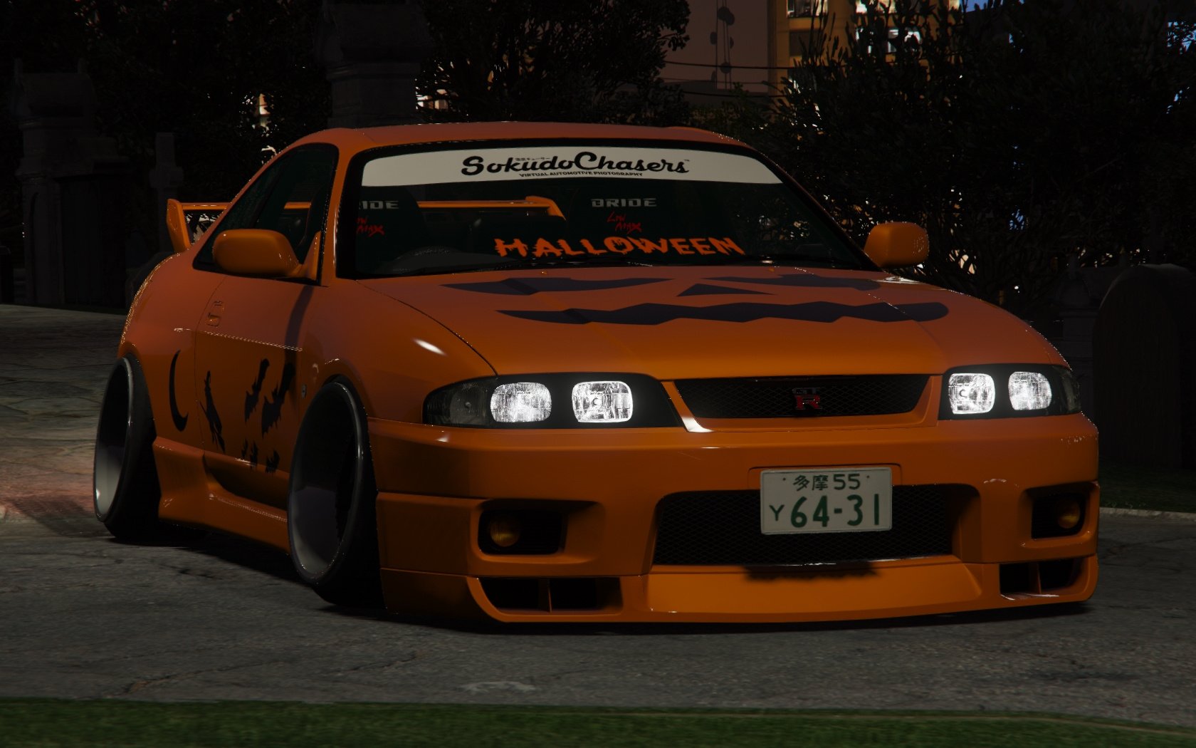 Nissan r33 gta 5 фото 17