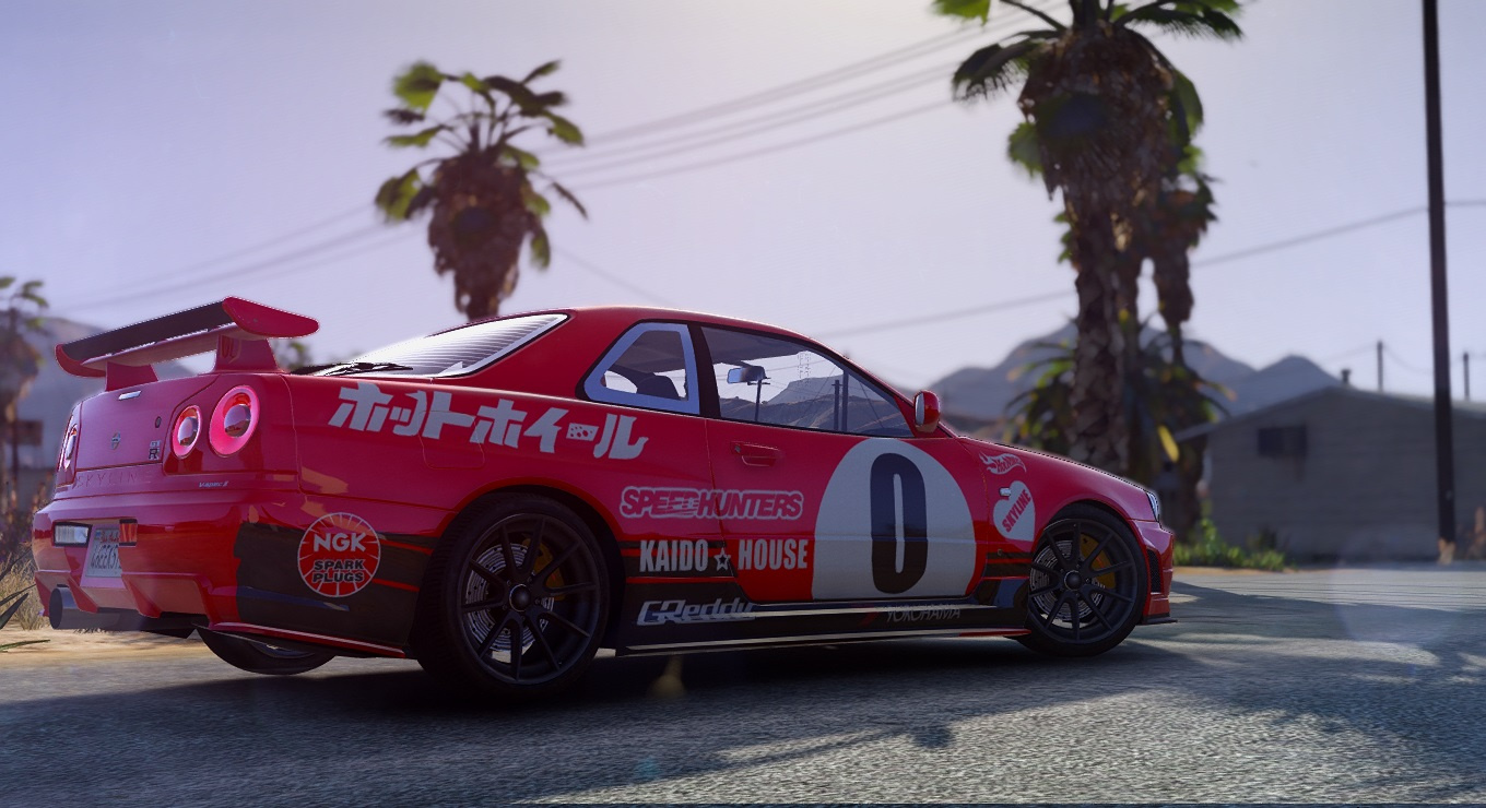 Nissan R34 Need For Speed Hot Wheels Livery - GTA5-Mods.com