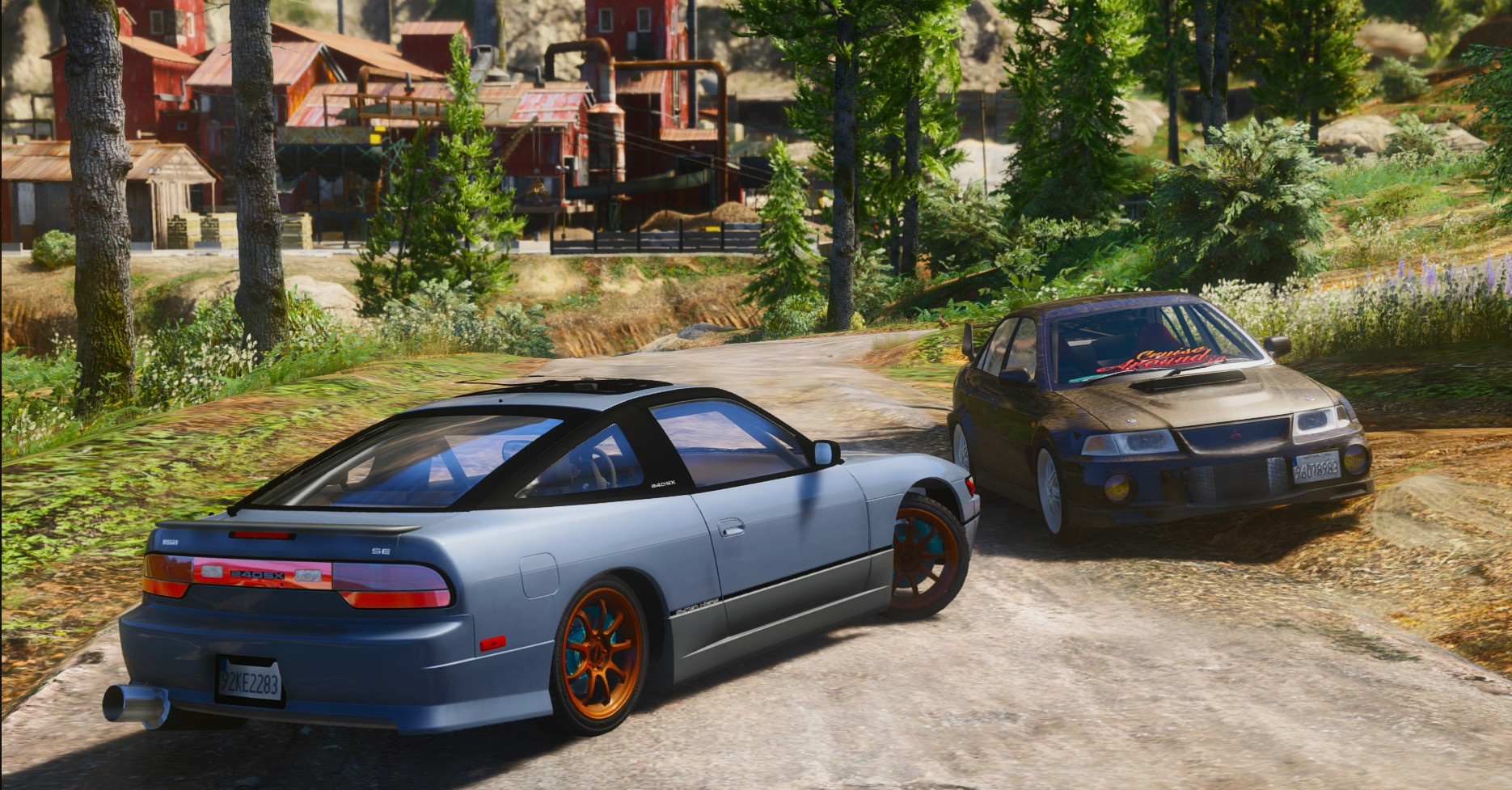 Nissan on gta 5 фото 74