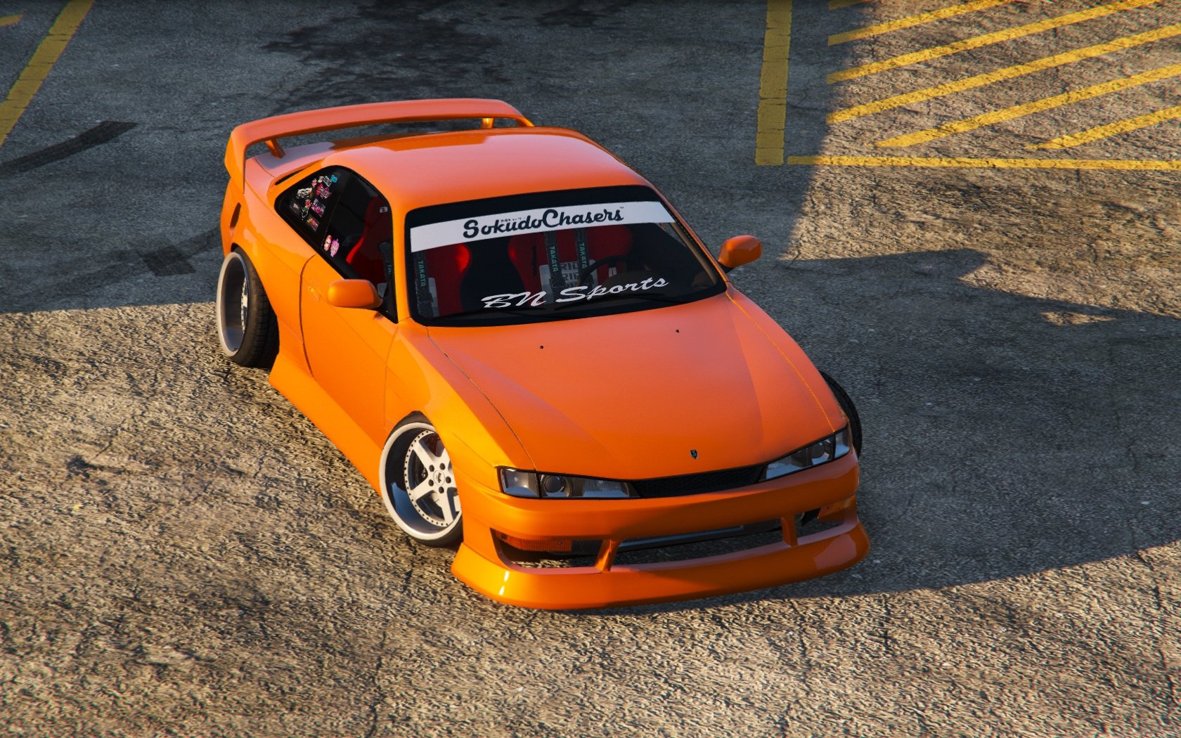 Nissan silvia s14 gta 5 фото 34