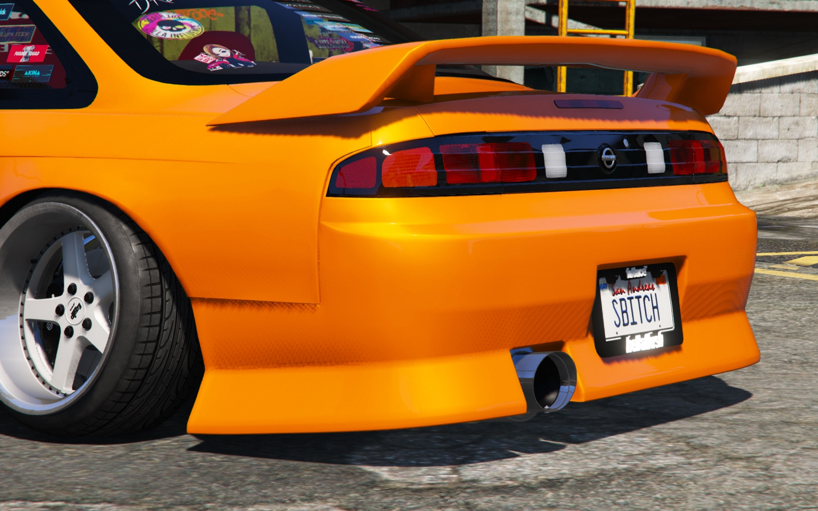 Nissan silvia s14 gta 5 фото 38