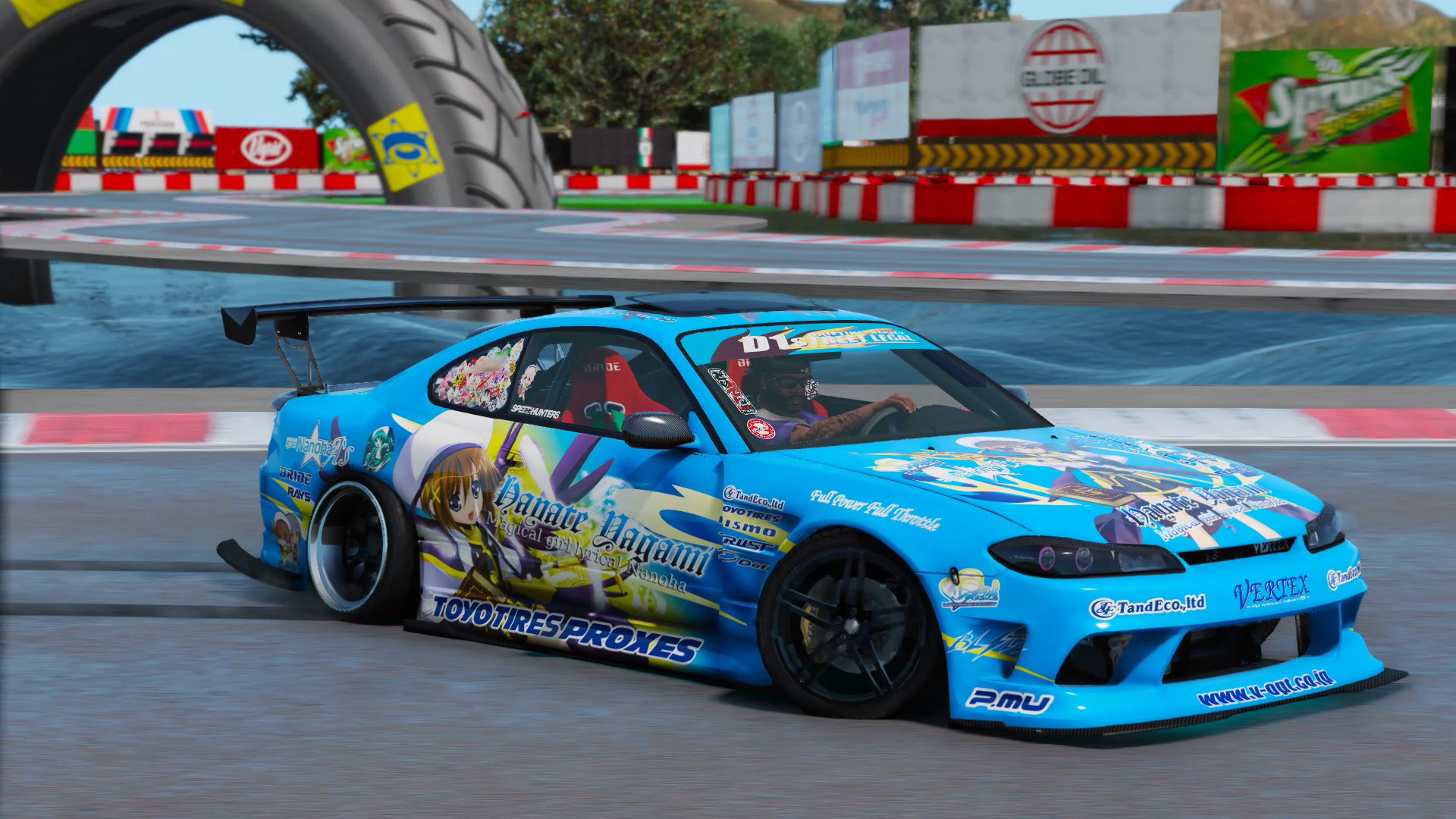 Nissan Silvia s15 and girl