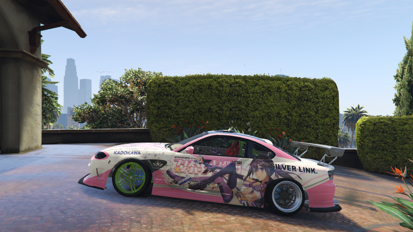 Itasha livery s13