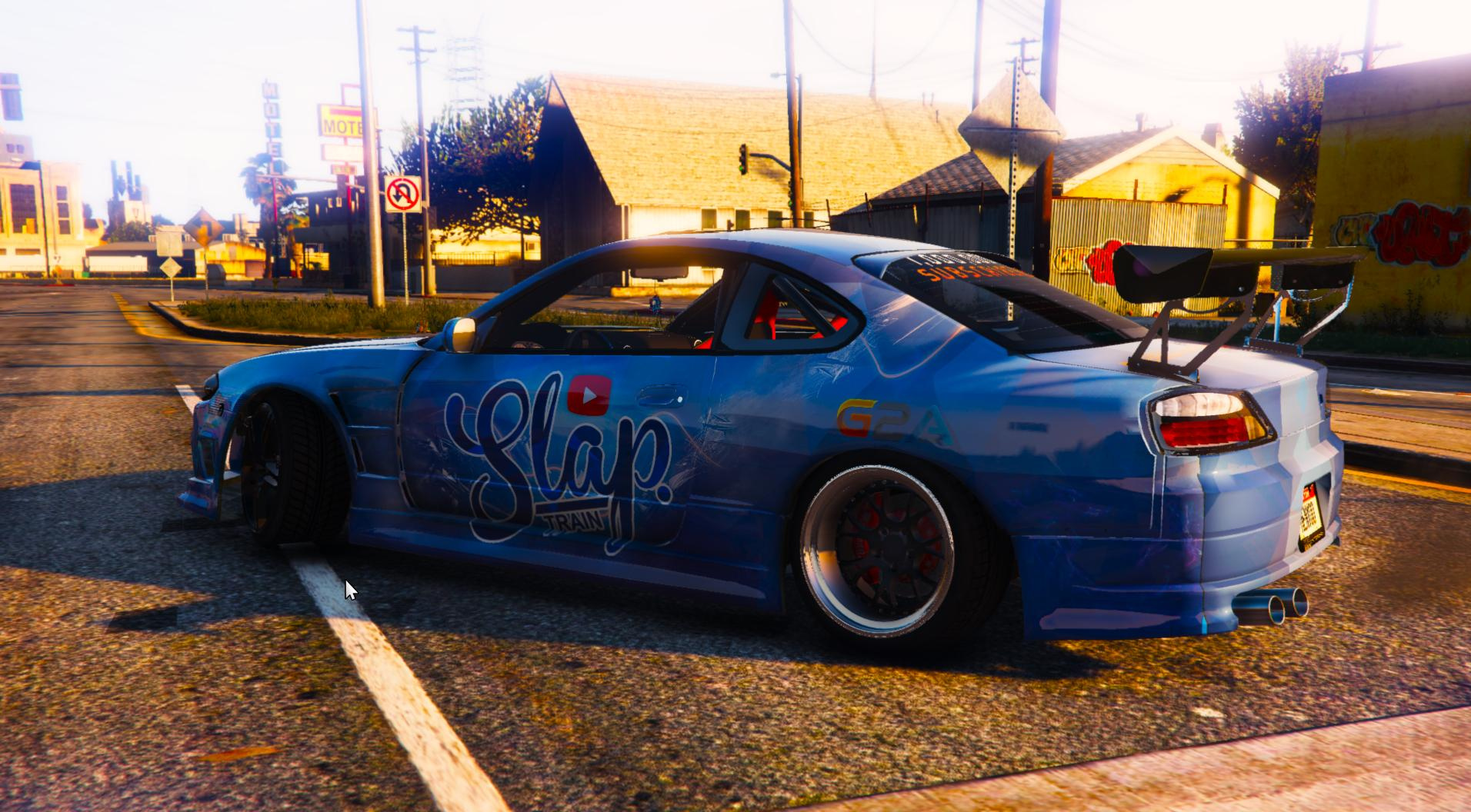 Nissan Silvia S15 Vertex The Slap Train Livery - GTA5-Mods.com