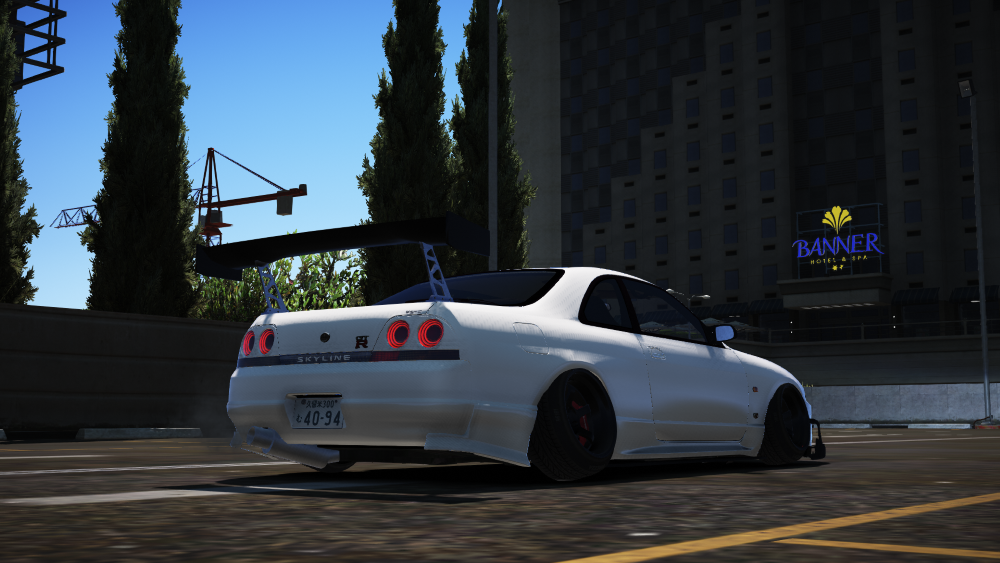 Nissan Skyline GT-R R33 [Stock&Cambered] - GTA5-Mods.com