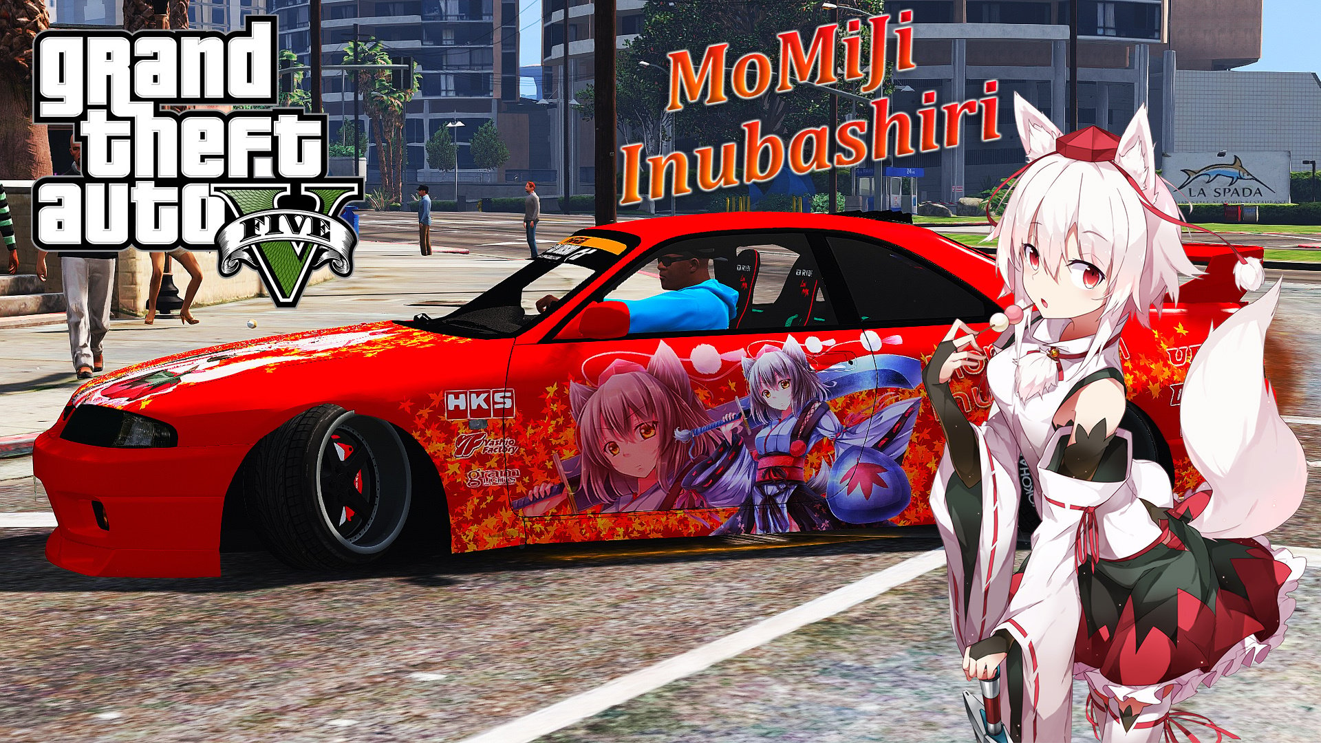 Nissan Skyline GT-R R33 Itasha Livery - GTA5-Mods.com