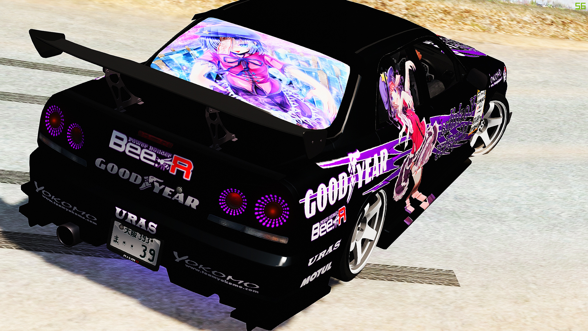 Nissan Skyline GT-R R34 Itasha Livery - GTA5-Mods.com