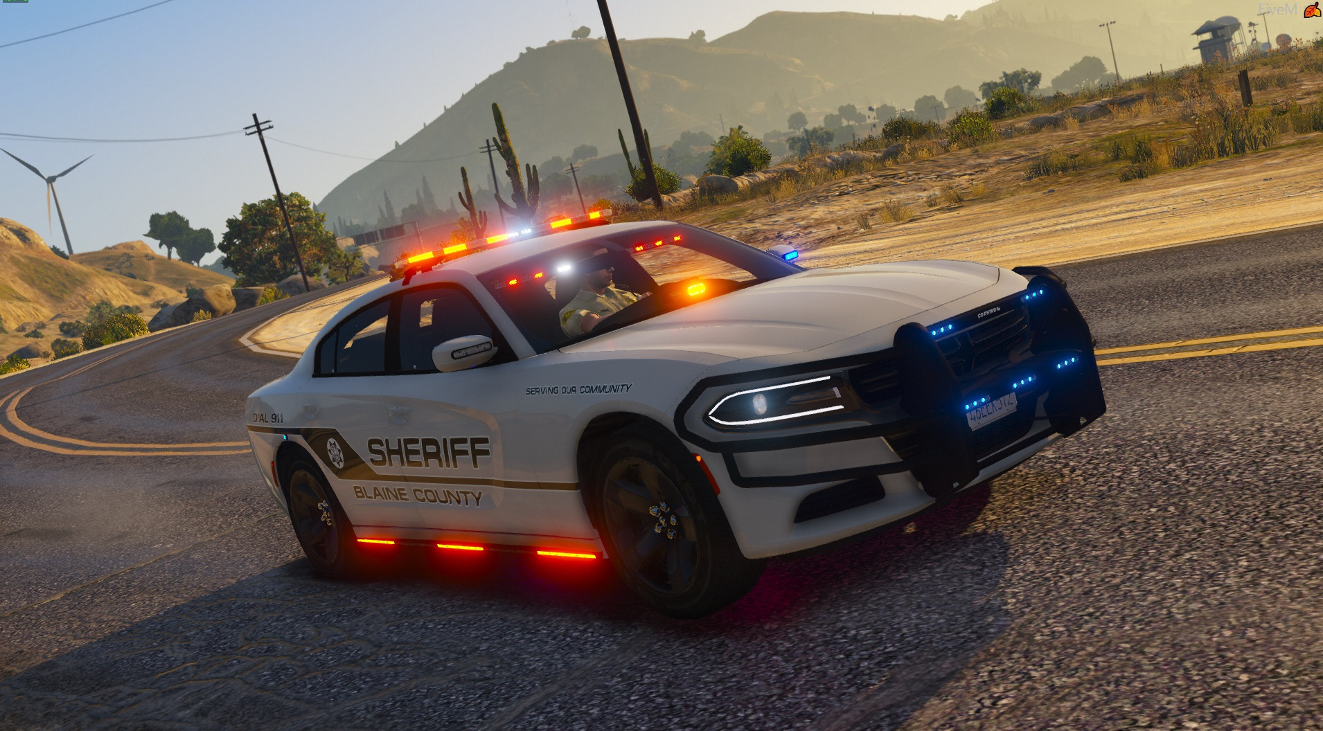 Gta 5 dodge charger lapd фото 78