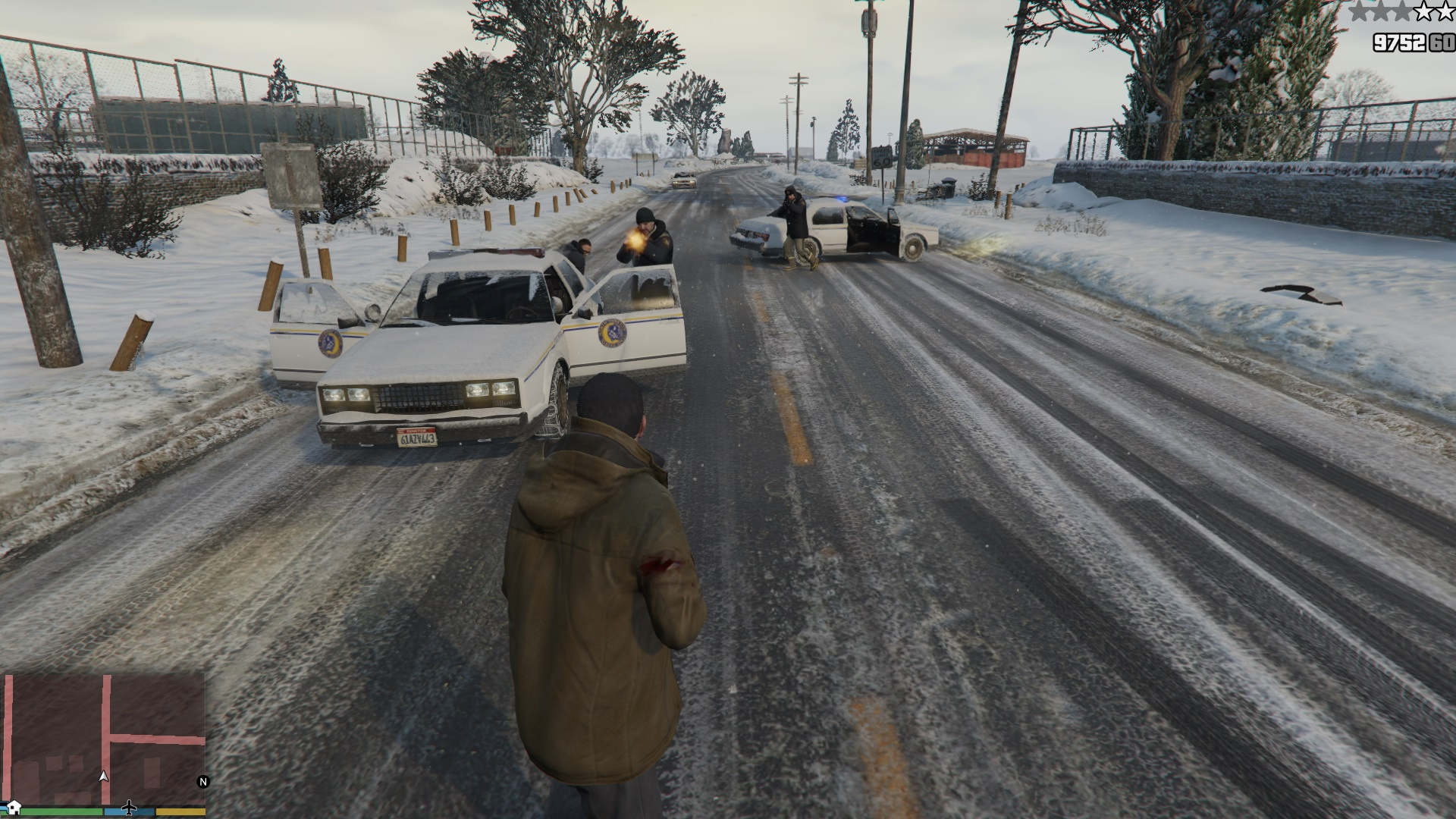 North Yankton State Patrol wanted level - GTA5-Mods.com