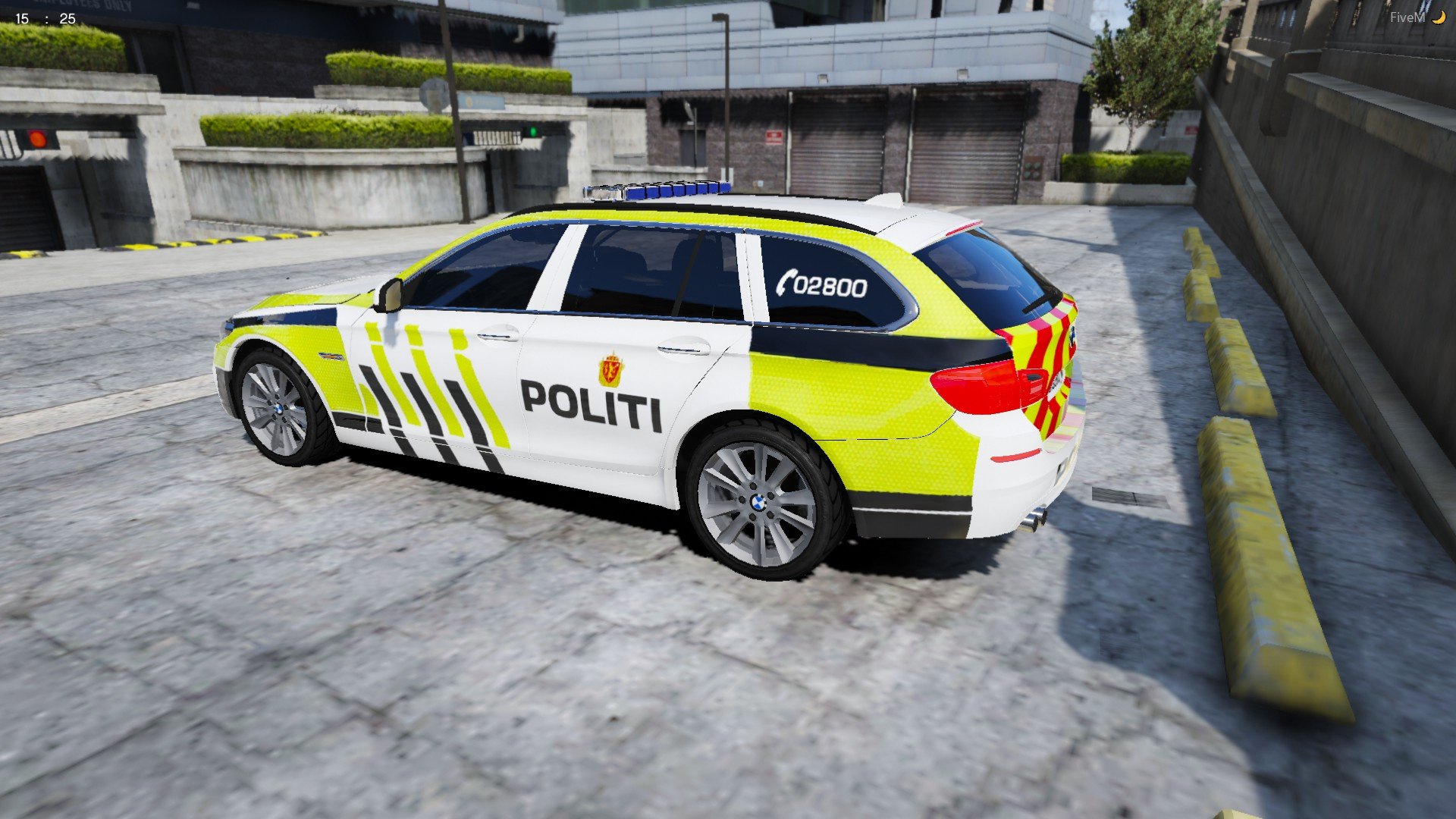 Norwegian Bmw 530d Police Car Norsk Bmw 530d Politibil Gta5 Mods Com