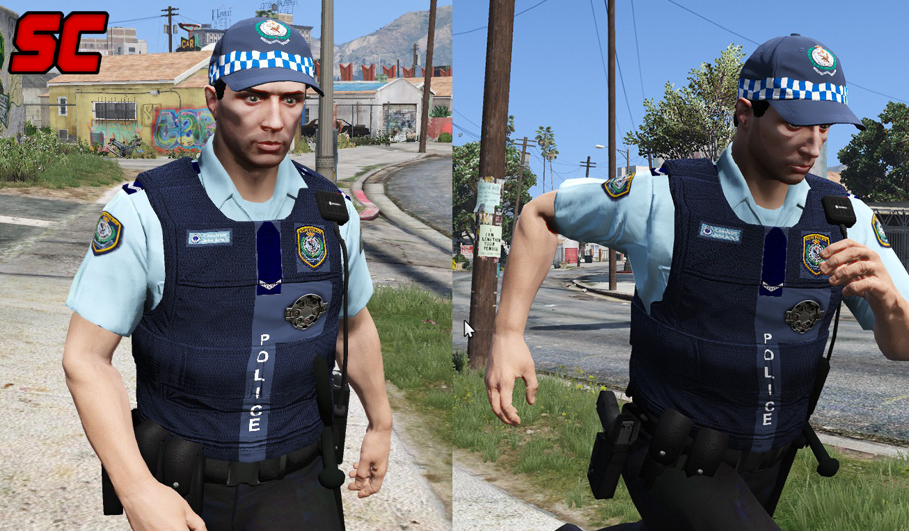 Nsw Police Uniform Pack Male Gta Mods | Hot Sex Picture