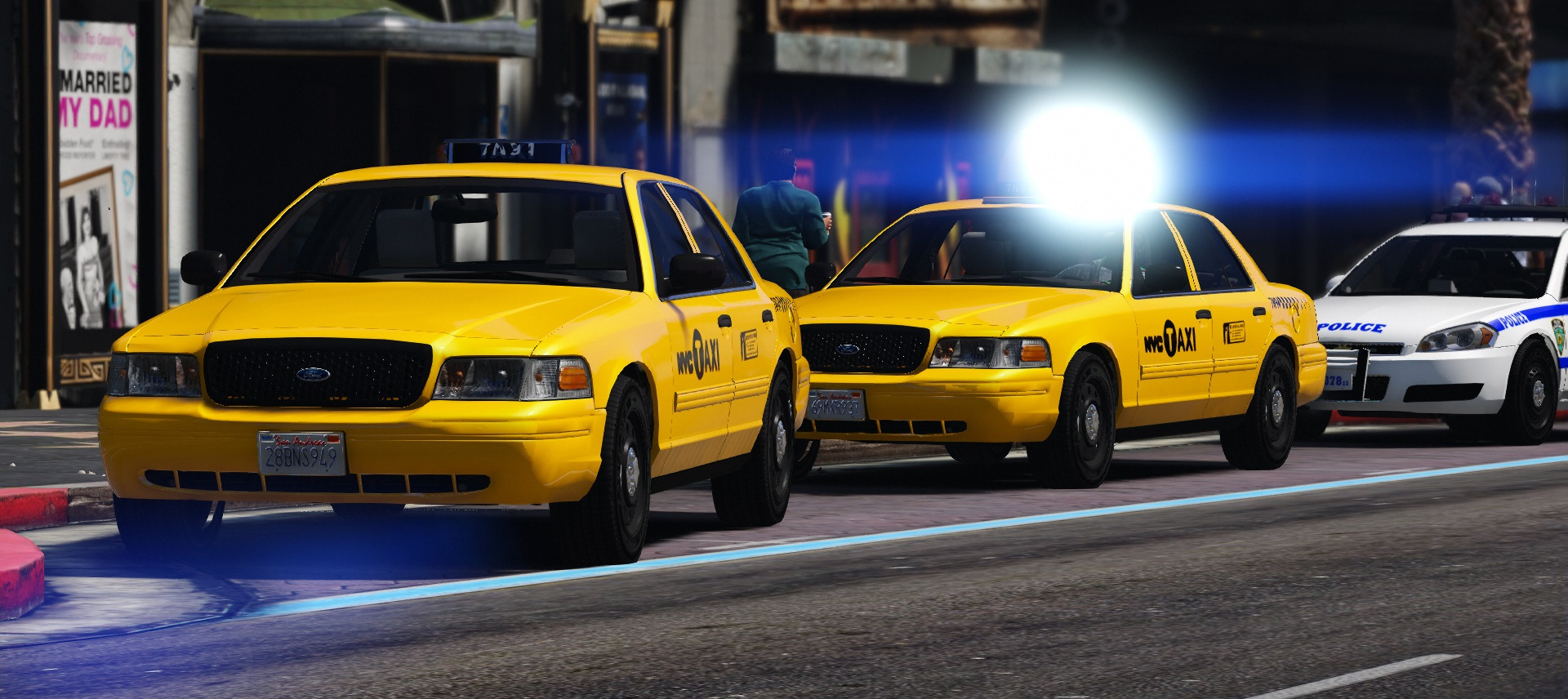 Nyc Taxi 2010 Crown Vic Gta5 Mods Com