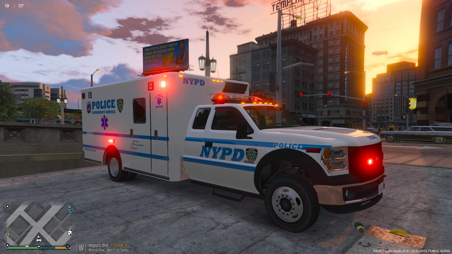 NYPD ESU EMS V-450 Ambulance - GTA5-Mods.com